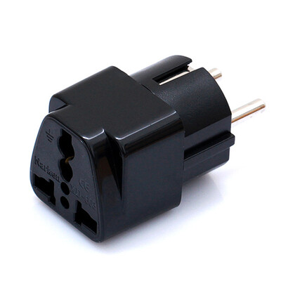 

Minismile 2500W Copper EU Plug 2 Feet Standard Travel Power Adapter Charger