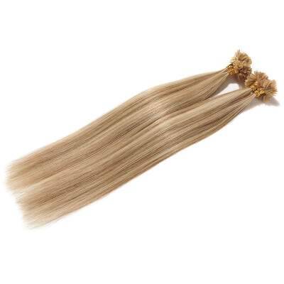 

Invisible NailU Tip Glue Real Remy Human Hair Extensions Real Soft Hair Extensions 1 Piece100 Strands