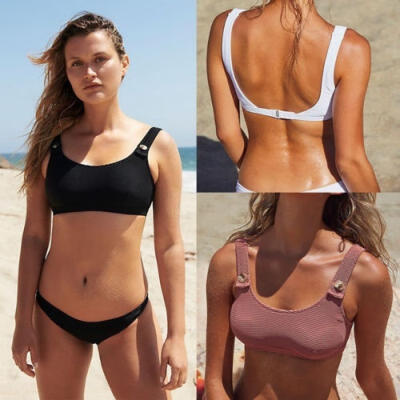 

Women Push-up Padded Bra Bandage Bikini Set Swimsuit Triangle Swimwear Bathing Suit