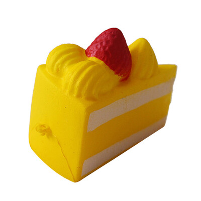 

YIWULAStress Reliever Strawberry Cake Scented Super Slow Rising Kids Toy Cute