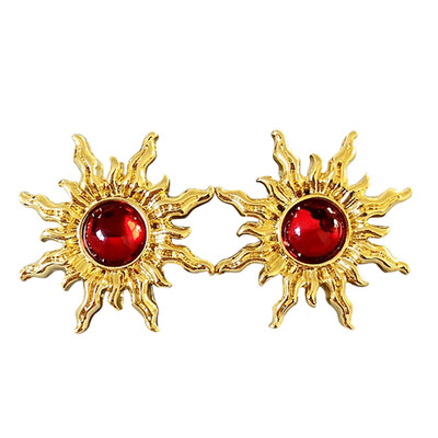

fashion women New Jewelry wholesale Sunflower sunflower earrings Exquisite accessories