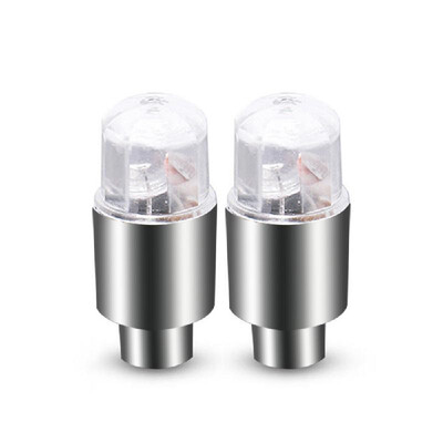 

2PCs Lamp Flash Tyre 7 Colors Wheel Hub Valve Cap Light For Car Bicycle Motorcycle