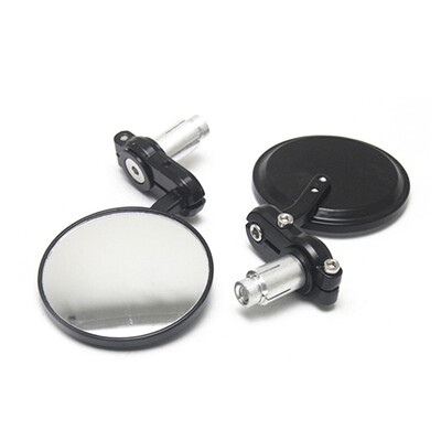 

2pcs 22mm Motorcycle Mirror Aluminim Black Motor Retroreflector Handle Rearview Motor Accessories