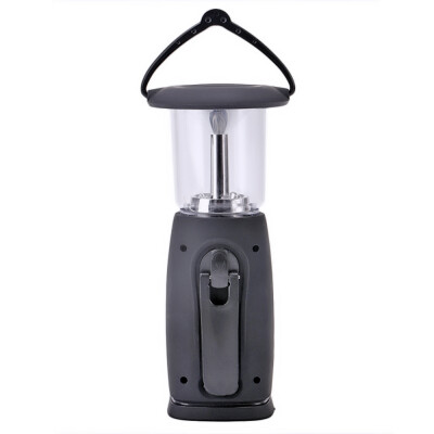 

Solar Lantern Lamp 6 LED Manual Dynamo Camping