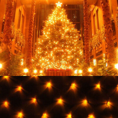 

〖Follure〗23M 320LED String Fairy Lights Net Mesh Curtain Wedding Party Outdoor Indoor