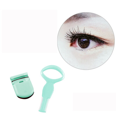 

Gobestart Eyelash card eyelash curler False Eyelashes Clip Aid Put On Lashes Makeup Tool