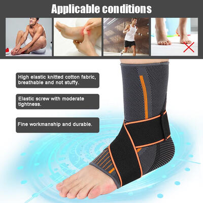 

Greensen Ankle Support Brace Compression Breathable Foot Elastic Guard Strap Ankle Support Brace Foot Elastic Strap