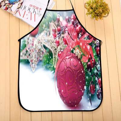 

Siaonvr Christmas Decoration Waterproof Apron Kitchen Aprons Dinner Party Apron