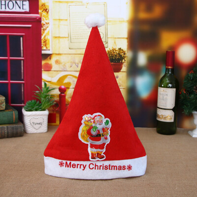 

Gobestart Kids & Adult & LED Christmas Hat Santa Claus Reindeer Snowman Xmas Gifts Cap