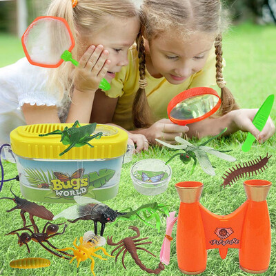 

YIWULABugs World Catcher Kits for Kids Outdoor Explorer Kit with Bug Containers