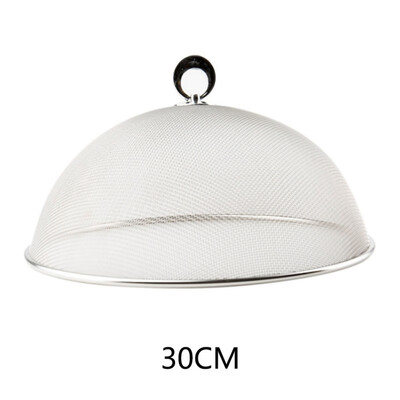 

Household Food Cover Stainless Steel Mesh Food Covers Protecting Food Anti Fly Mosquito Food Dish Cover Kitchen Accessories
