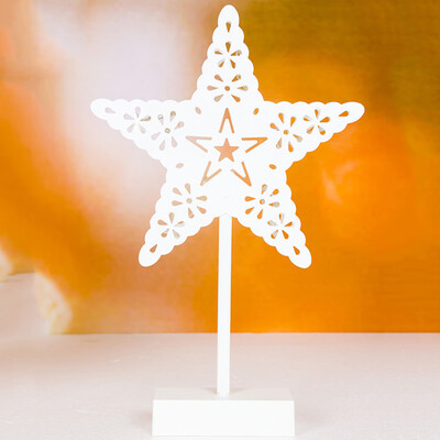 

Tabletop Artificial Small Mini Christmas Tree With LED Lights Ornaments Xmas