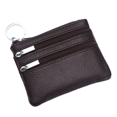

Women Solid Color Zipper Pocket Coin Wallet Purse Clutches Bag Pouch Card Holder