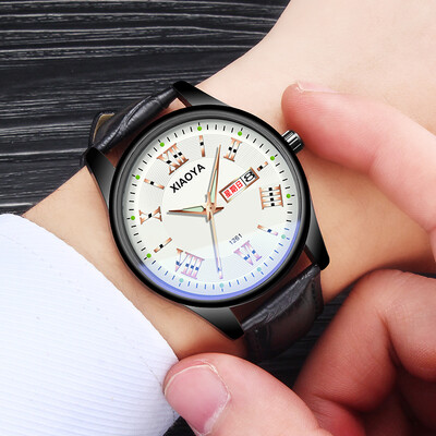 

Mens watch waterproof fashion Korean version of the simple casual luminous female form student male table non-mechanical wat