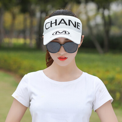 

Empty top hat womens spring&summer leisure Korean mix&match sweet letter baseball cap knitting cap outdoor sun hat