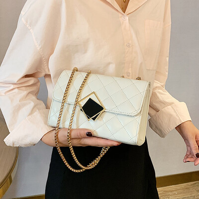 

Senior sense chain bag handbag 2019 new wave fashion shoulder bag summer small fresh wild ins messenger bag