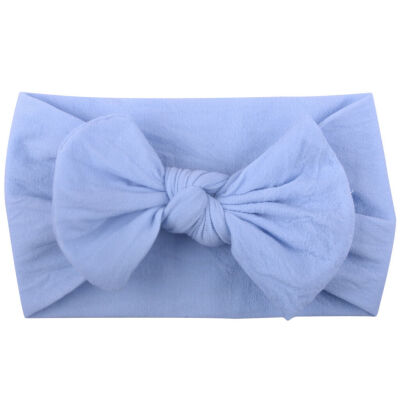 

Baby Tie Bow Pom Pom Head Wrap Turban Top Knot Headband Newborn Girl Accessories