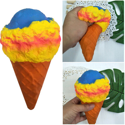 

YIWULA20cm Slow Rising Ice Cream Cone Kids Decompression Toys Cafe Bar Decor