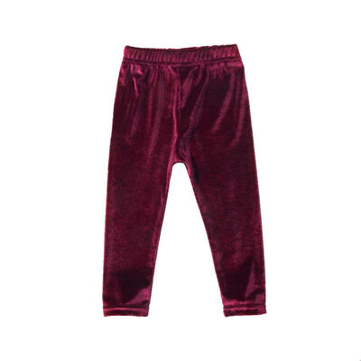 

Infant Kids Baby Girl Bottom Gold Velvet Long Pants Trouser Clothes Autumn