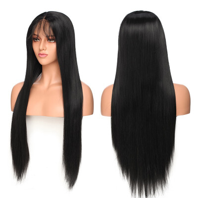 

Lace Front Wigs for Women Natural Wave Pre-plucked Hairline with Baby Hair Heat Resistant Fiber Synthetic Lace Wigs