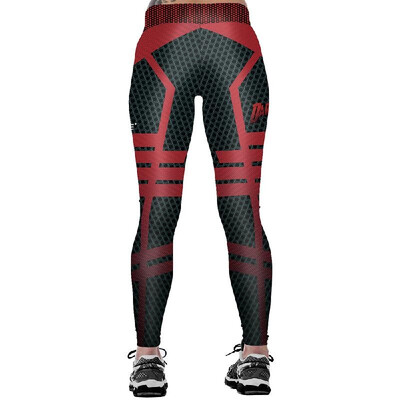 

Direct sales Europe&the United States personality fashion printing high waist breathable was thin 9 points sports yoga fitness
