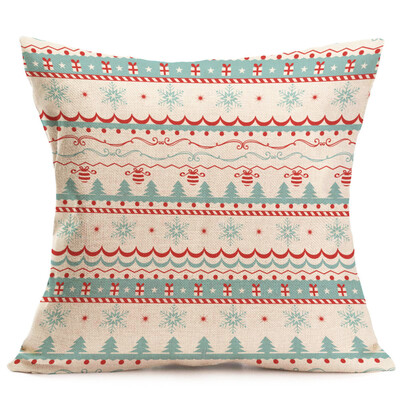 

Siaonvr Christmas Cartoon Decoration Festival Pillow Case Cushion Cover