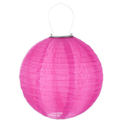 

12in Waterproof LED Solar Cloth Chinese Lantern Festival Party Hanging Lamp