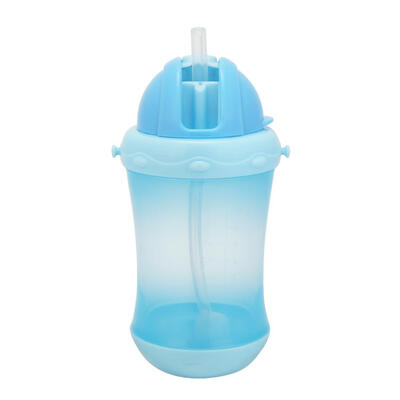 

260ml Baby Cup Children Leakproof Drinking Feeding Water Bottle with Straw