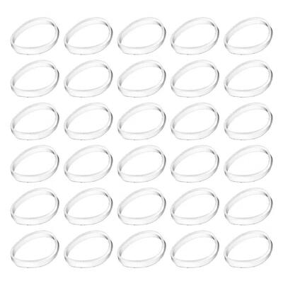 

Rubber Hairband Rope Ponytail Holder Elastic Hair Band Ties Braids Plaits