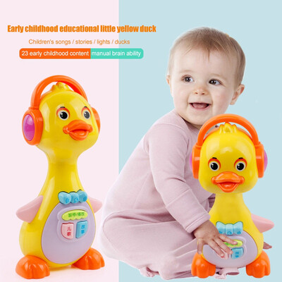 

1 Pc Electric Cartoon Light Music Playing Story Machine Children Early Educational Baby Musical Toys Funny Games