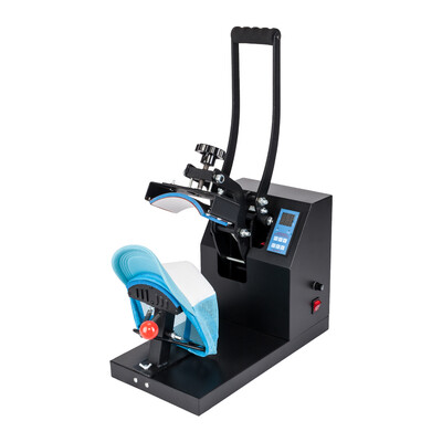 

Ktaxon Baseball Hat Heat Press Machine 6" x 3" 110V 150W Electronic Digital Golf Cap Heat Sublimation Transfer Machine Printer