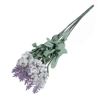 

Artificial Lavender Silk Flower Bouquet Wedding Home Party DIY Decor 10 Heads