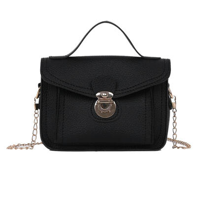 

Solid Color Crossbody Shoulder Handbags Women Small Chain Messenger Bags