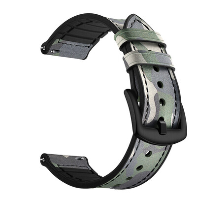 

〖Follure〗Leather WatchBand Wrist Straps Bracelet for Huami Amazfit Bip Youth watch 20mm