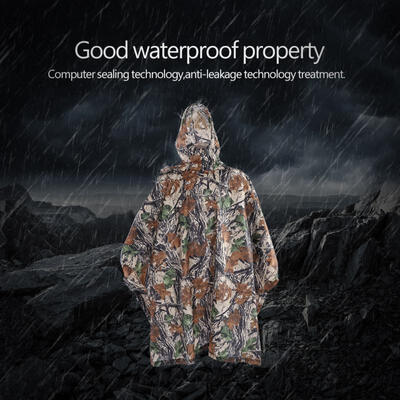 

Greensen Outdoor Sports Waterproof Poncho Multifunctional Lightweight Camouflage Rain Coat