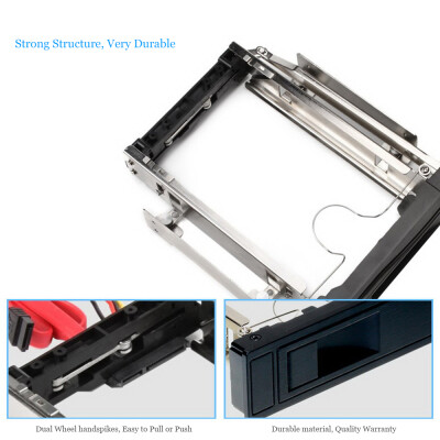 

Tool-Free 30Gbs -ATA II HDD-ROM Internal 35" SATA HDD Frame Mobile Rack Tray Enclosure Docking Station Hot Swap Drive Bay Tray