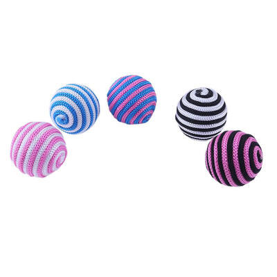 

5pcs Pet Puppy Durable Cotton Rope Toy Balls Cat Interactive Funny Toy Ball