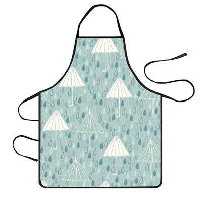 

Toponeto Home Women Waterproof Cute Cartoon Kitchen Restaurant Cooking Bib Apron Aprons