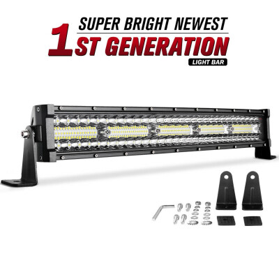 

NEW 22" Inch 450W Spot Flood Comb LED Light Bar Offroad Pickup Truck ATV 4WD 4x4