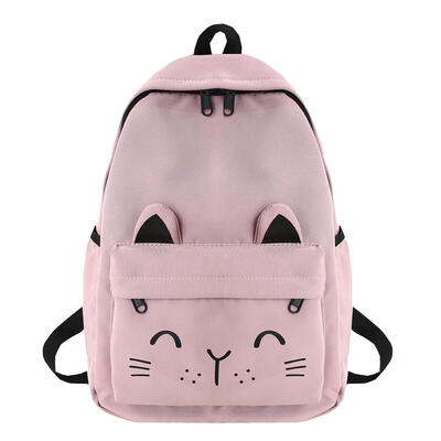 

Cartoon Print Large Capacity Backpacks Women Student School Travel Rucksack