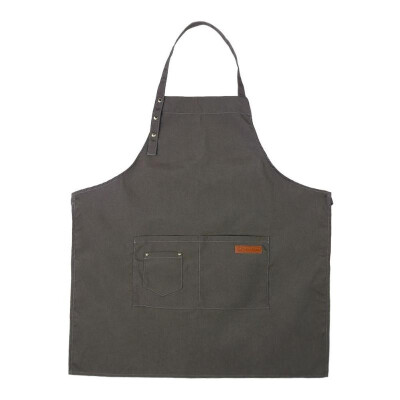 

Unisex Pure Pocket Long Waist Aprons Catering Chef Waiter Bar Kitchen Apron