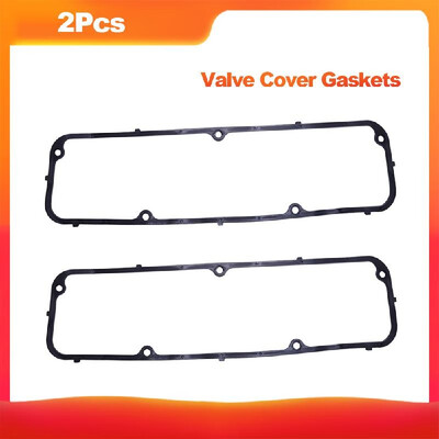 

2Pcs 316" Engine Steel Core Rubber Valve Cover Gaskets for Ford FE 352 360 390 406 427 428