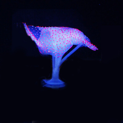 

Glowing Artificial Jellyfishes Fish Tank Silicone Simulated Aquatic Plants Fluorescent Vivid Jellyfish Aquarium Decoration