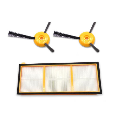 

Vacuum Cleaner Parts 2PCS Side Brushes 1 HEPA Filter&1 Cleaning Tool for Shark ION Robot RV700 RV720 RV750 RV750C RV755