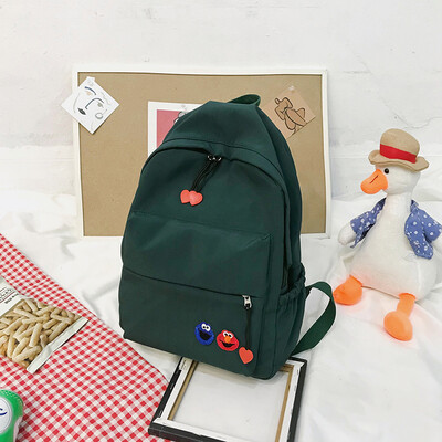 

Ins super fire Korean high school students shoulder bag handbag 2019 new bag fashion trend large capacity backpack
