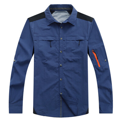 

Toponeto Mens Casual Outdoor Sports Long Sleeve Turn-down Collar T Shirts Tops Blouses