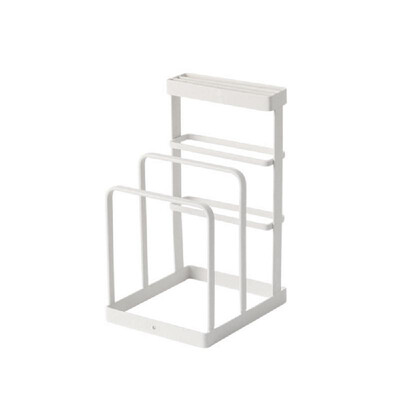 

Metal Chopping Board Hoder Knife Block Drying Rack Stand Kitchen Storage Organizer
