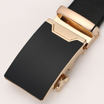 

New antique mens pin buckle belt simulation leather cross-border foreign trade retro gun black wide belt