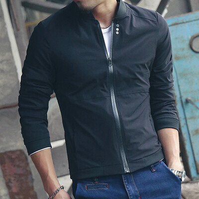

US New Men Fashion Casual Jacket Warm Winter Baseball Coat Slim Outwear Overcoat M-XXXL