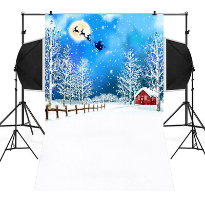 

Gobestart Christmas Backdrops Snow Vinyl 3x5FT Background Photography Studio